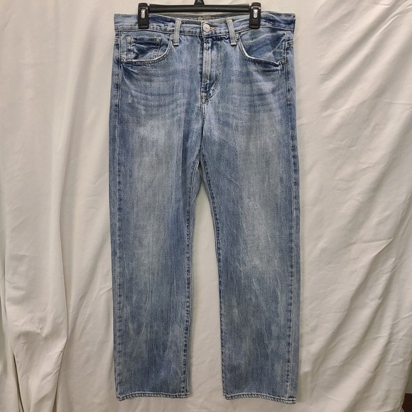 American Eagle Relaxed Straight Jeans Size 32x30 Men's Blue Denim - Picture 1 of 12